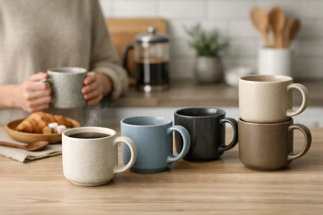 Stoneware Mug Set Review for Everyday Homes - Stella Frank