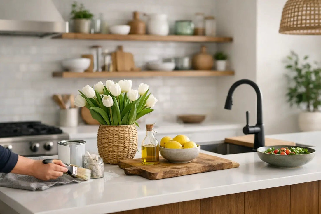 How to Refresh a Kitchen Without Renovating - Stella Frank