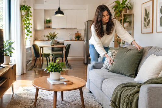 Small Apartment Styling Example for Easy Living - Stella Frank