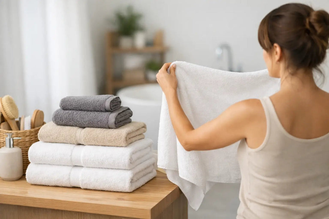 What Size Bath Towel Works Best at Home? - Stella Frank
