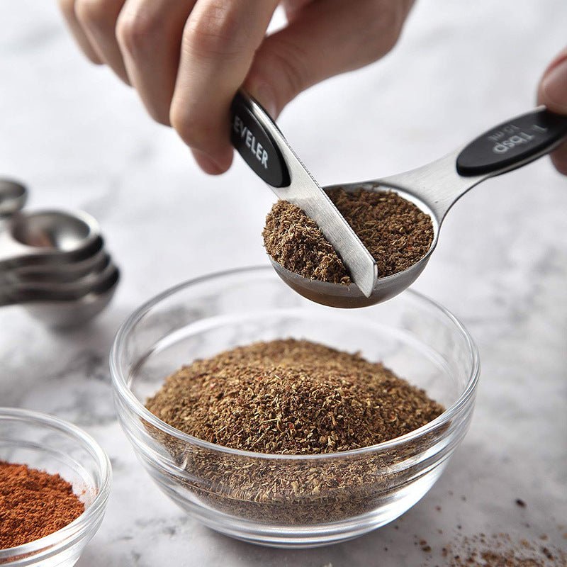 Stainless Steel Measuring Spoon Set - Stella Frank