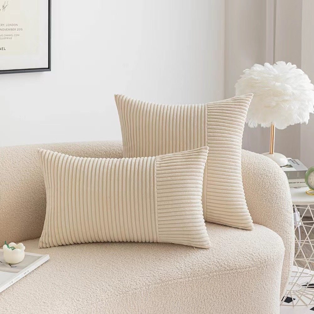 Corduroy Minimalist Cushion Cover - Stella Frank