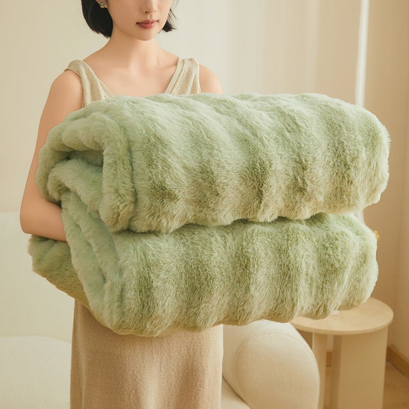 Plush Fleece Blanket – Ultra Soft Double - Sided Throw for Cozy Living - Stella Frank