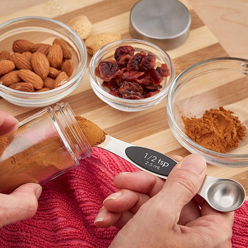 Stainless Steel Measuring Spoon Set - Stella Frank
