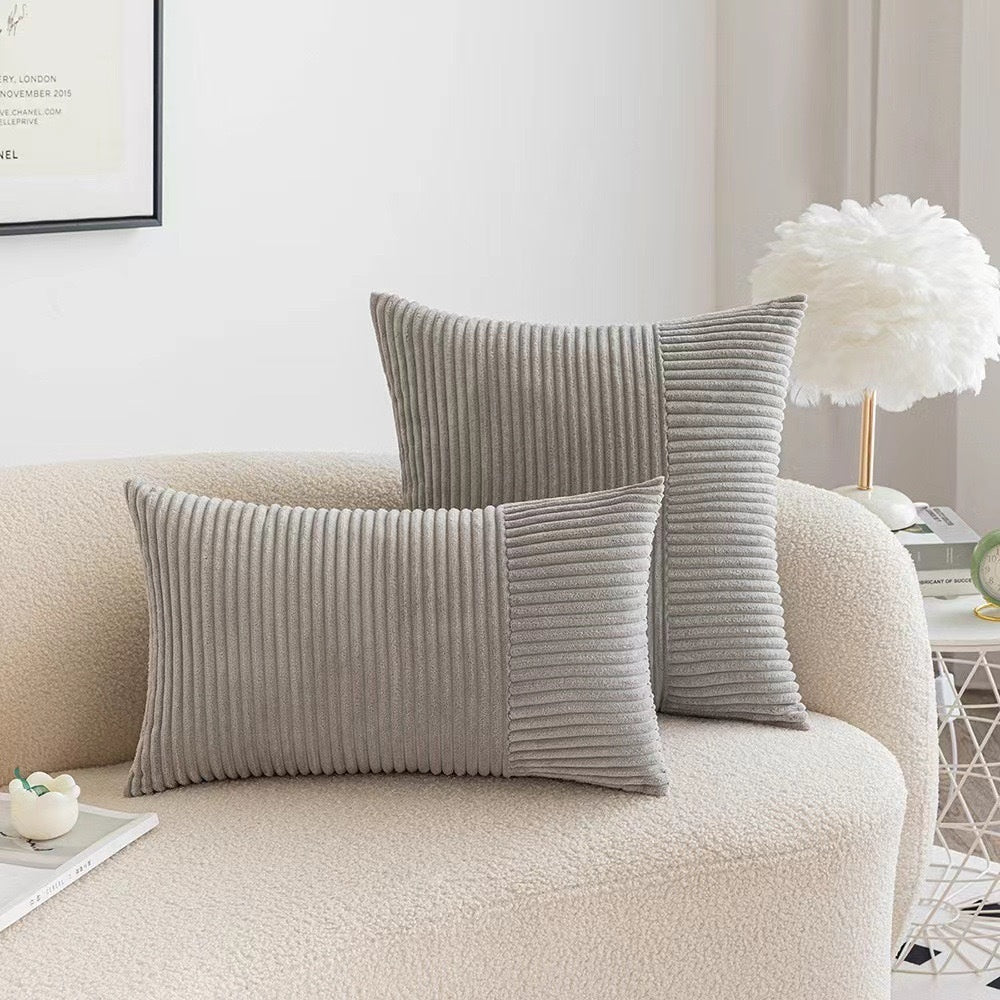 Corduroy Minimalist Cushion Cover - Stella Frank