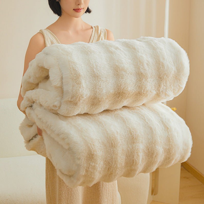 Plush Fleece Blanket – Ultra Soft Double - Sided Throw for Cozy Living - Stella Frank