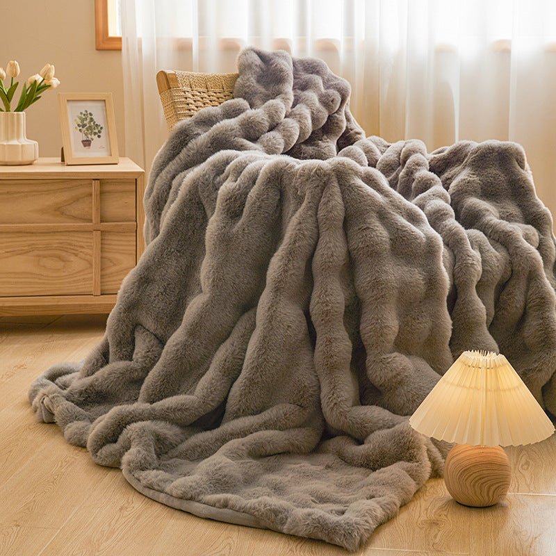 Plush Fleece Blanket – Ultra Soft Double - Sided Throw for Cozy Living - Stella Frank