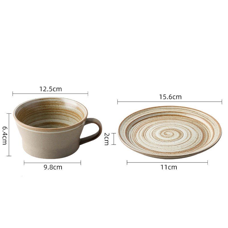 Minimalist Stoneware Coffee Mug – Ceramic Tea Cup | Aesthetic Kitchenware - Stella Frank