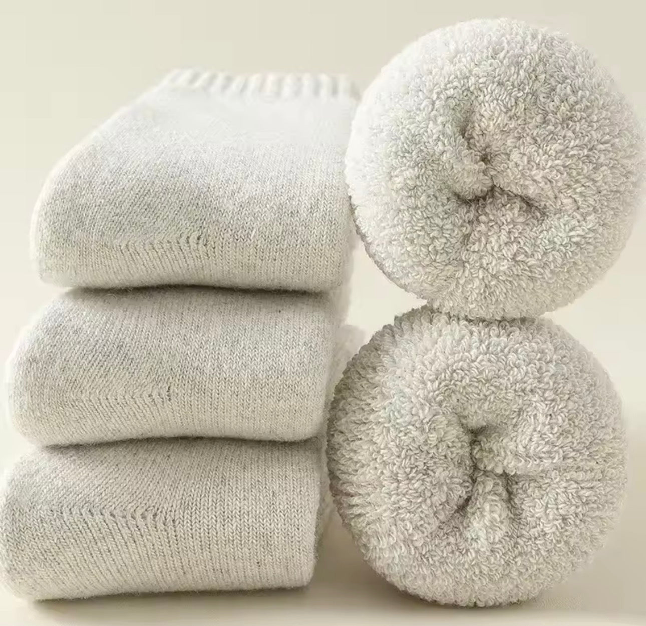 Merino Wool Lounge Socks (3 pairs) - Stella Frank