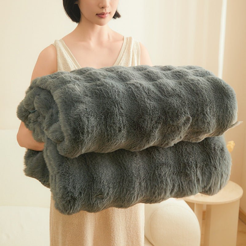 Plush Fleece Blanket – Ultra Soft Double - Sided Throw for Cozy Living - Stella Frank